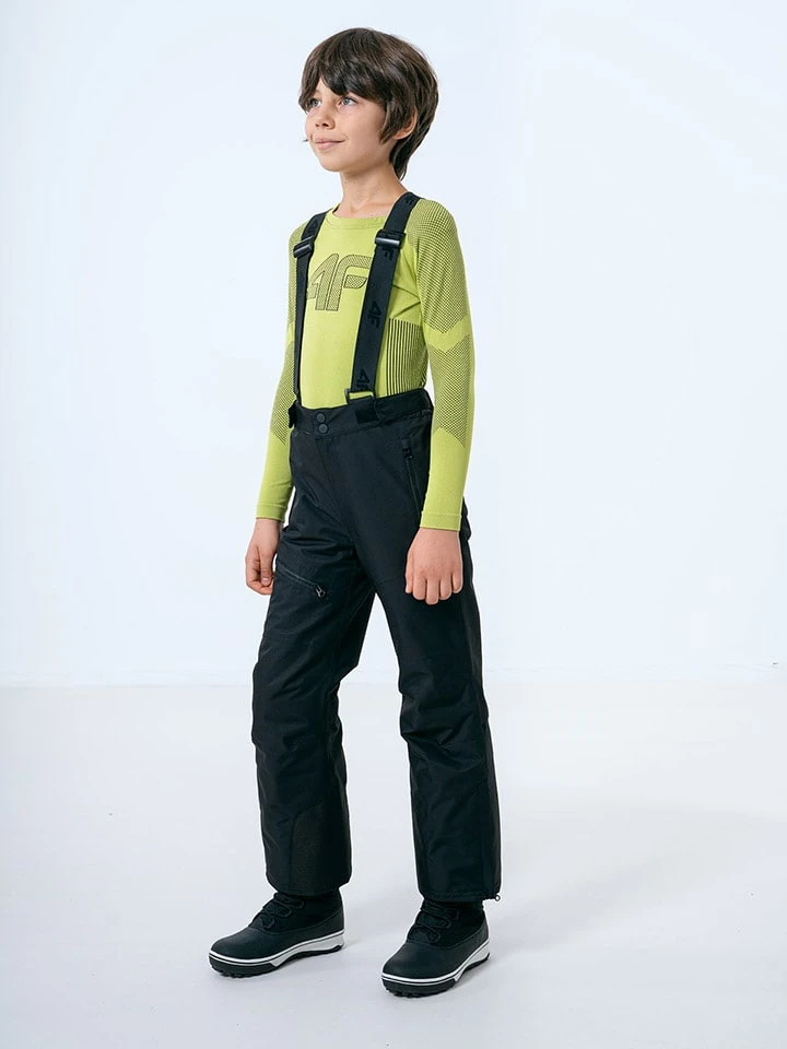 4F Ski-/ Snowboardhose In Schwarz – Bild 3