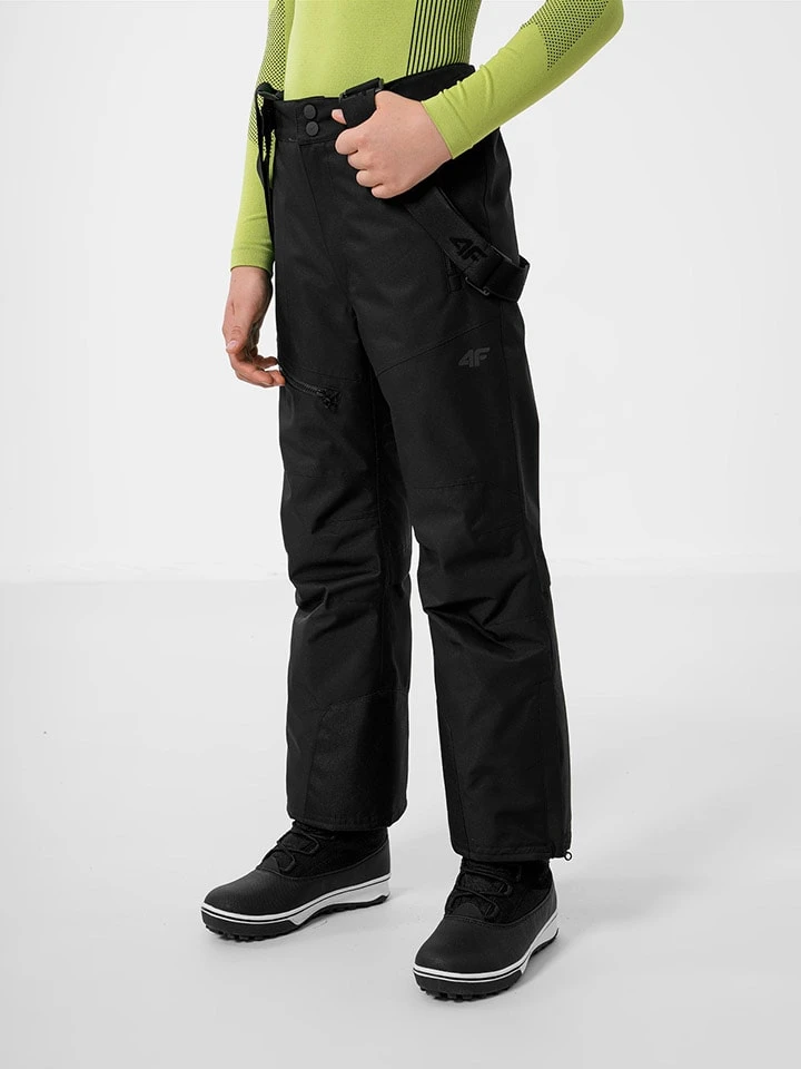 4F Ski-/ Snowboardhose In Schwarz – Bild 4