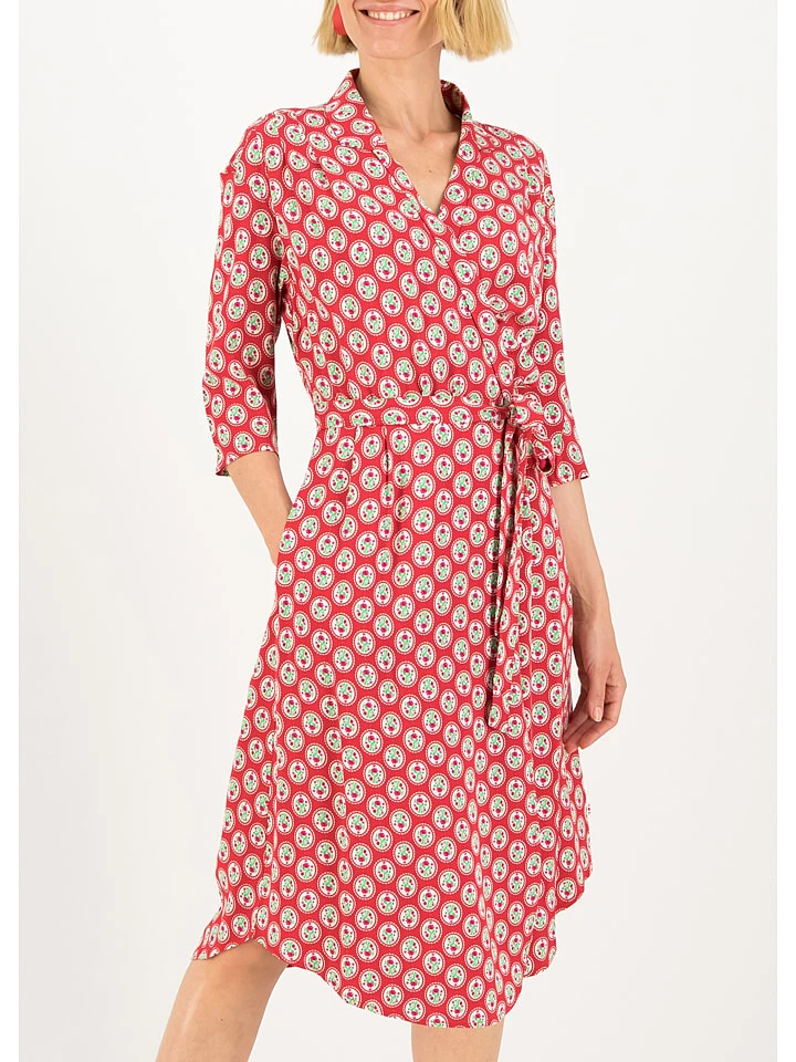 Blutsgeschwister Kleid "Lucky Lola Ticket To Joy" In Rot