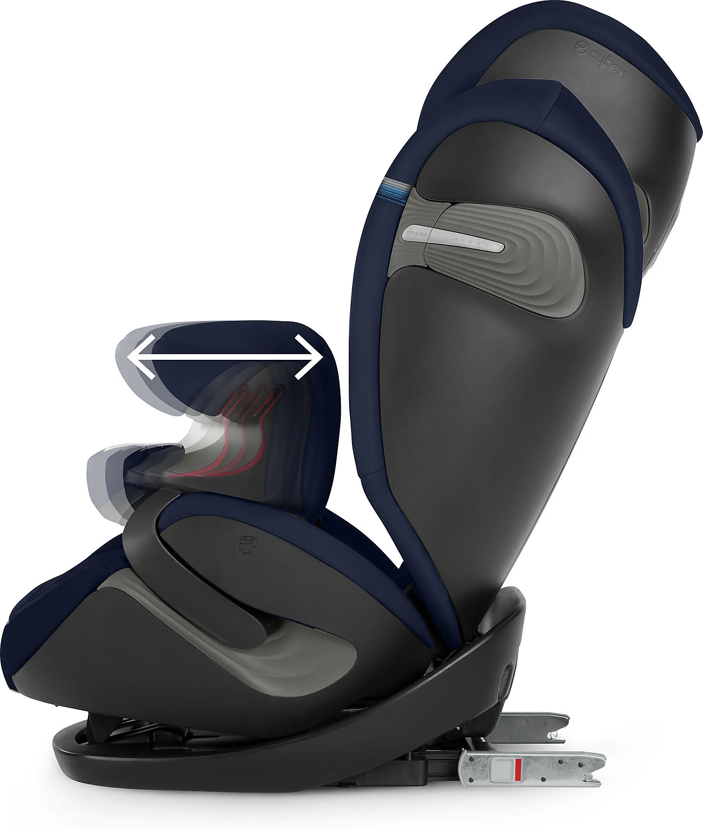 CYBEX Auto-Kindersitz Pallas S-Fix, Gold-Line, Granite Black – Bild 3