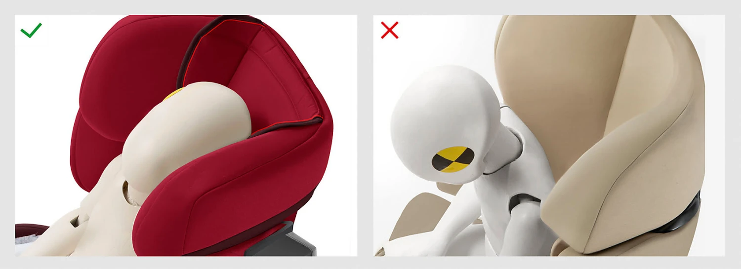 CYBEX Auto-Kindersitz Solution X-Fix, Silver-Line, Rumba Red – Bild 4