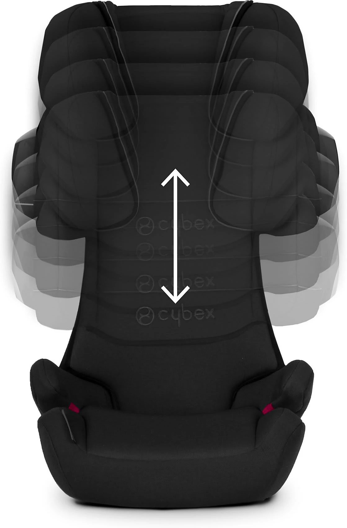 CYBEX Auto-Kindersitz Solution X2-Fix, Silver-Line, Blue Moon – Bild 3