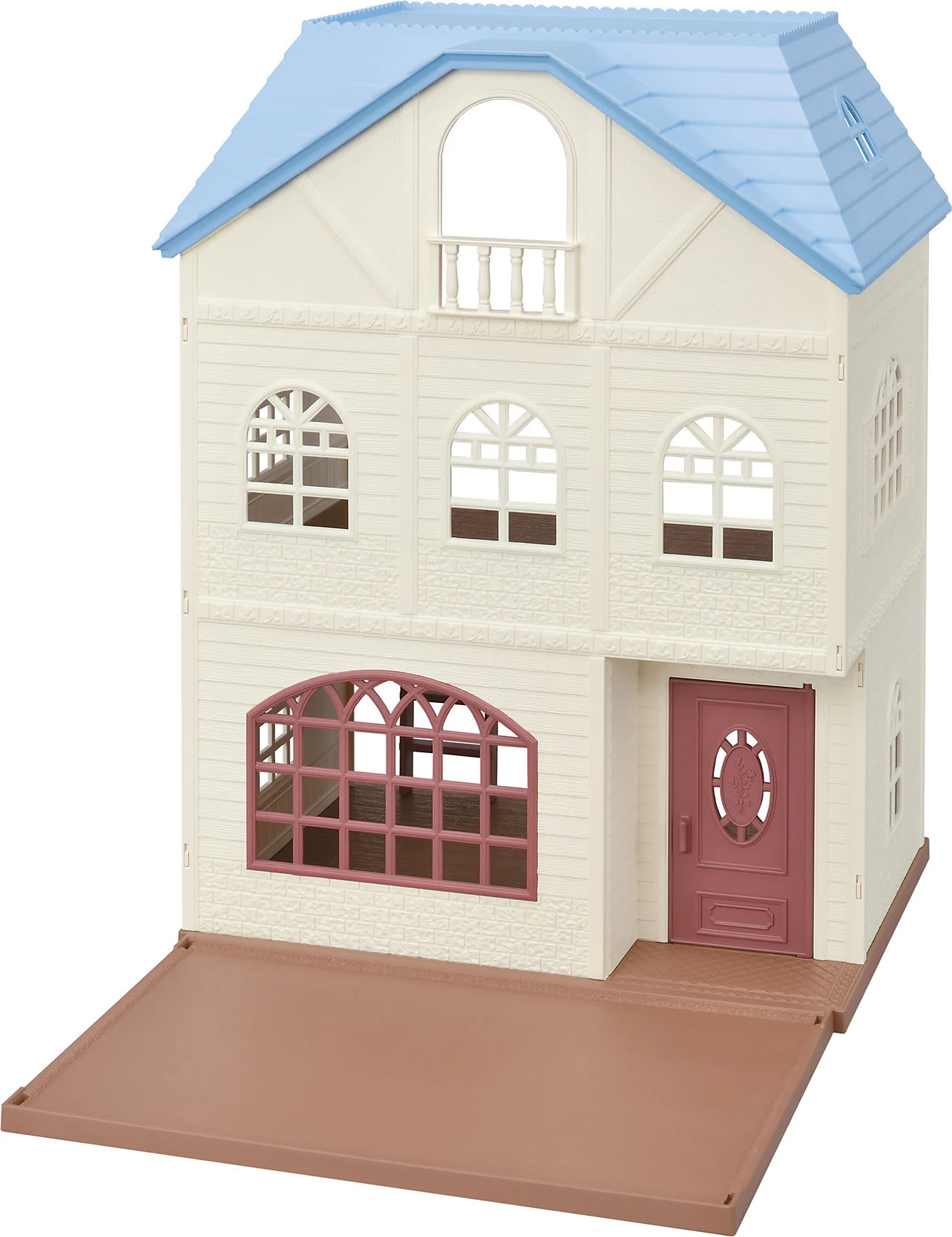 Epoch Sylvanian Families Himmelblaues Dreistöckiges Haus Geschenk Set, Limitiert – Bild 5