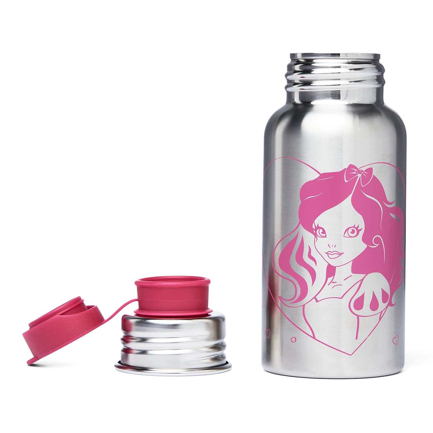 Ergobag Edelstahl Trinkflasche Prinzessin, 500 Ml – Bild 2