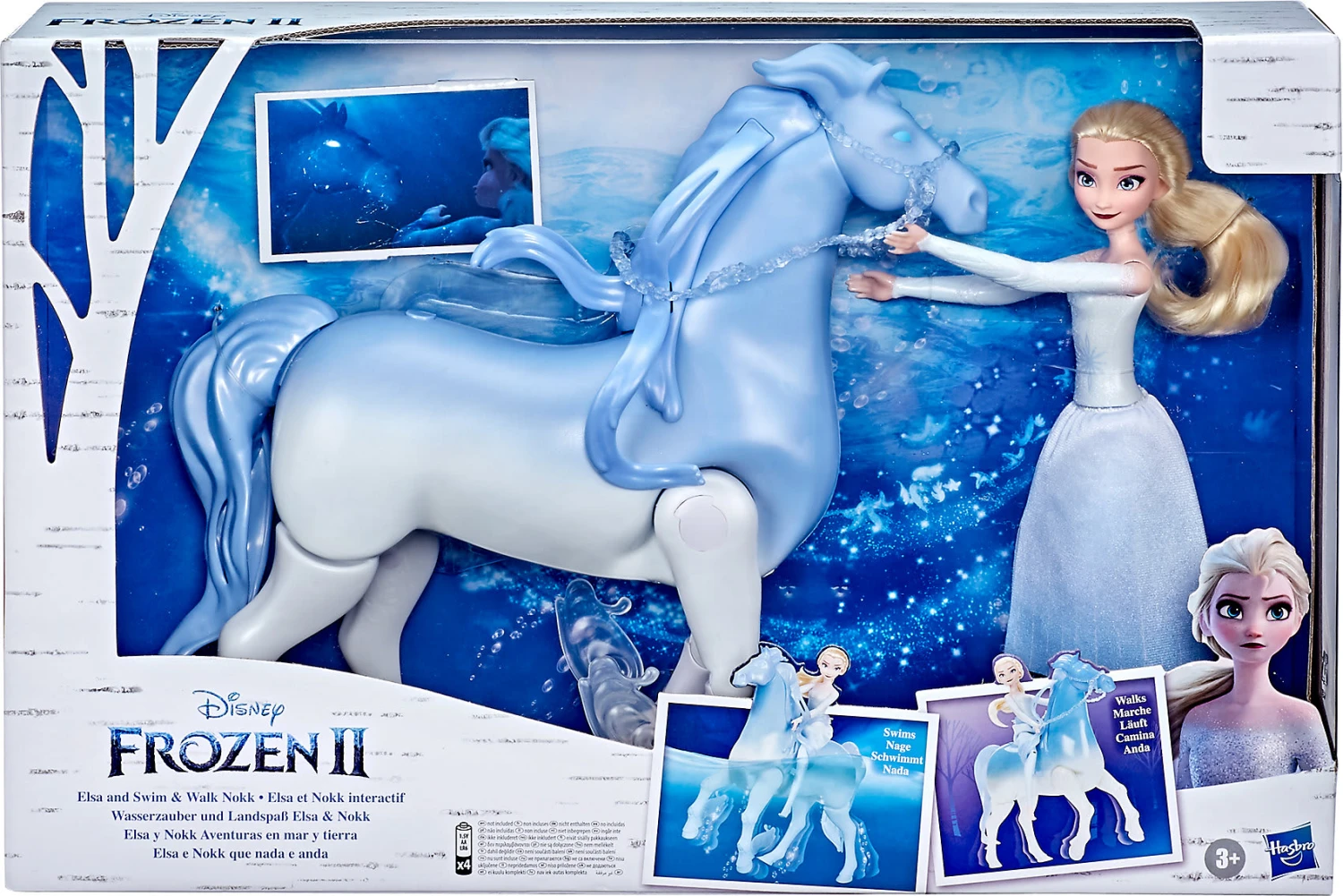 Hasbro Wasserzauber Und Landspaß Elsa & Nokk – Bild 3
