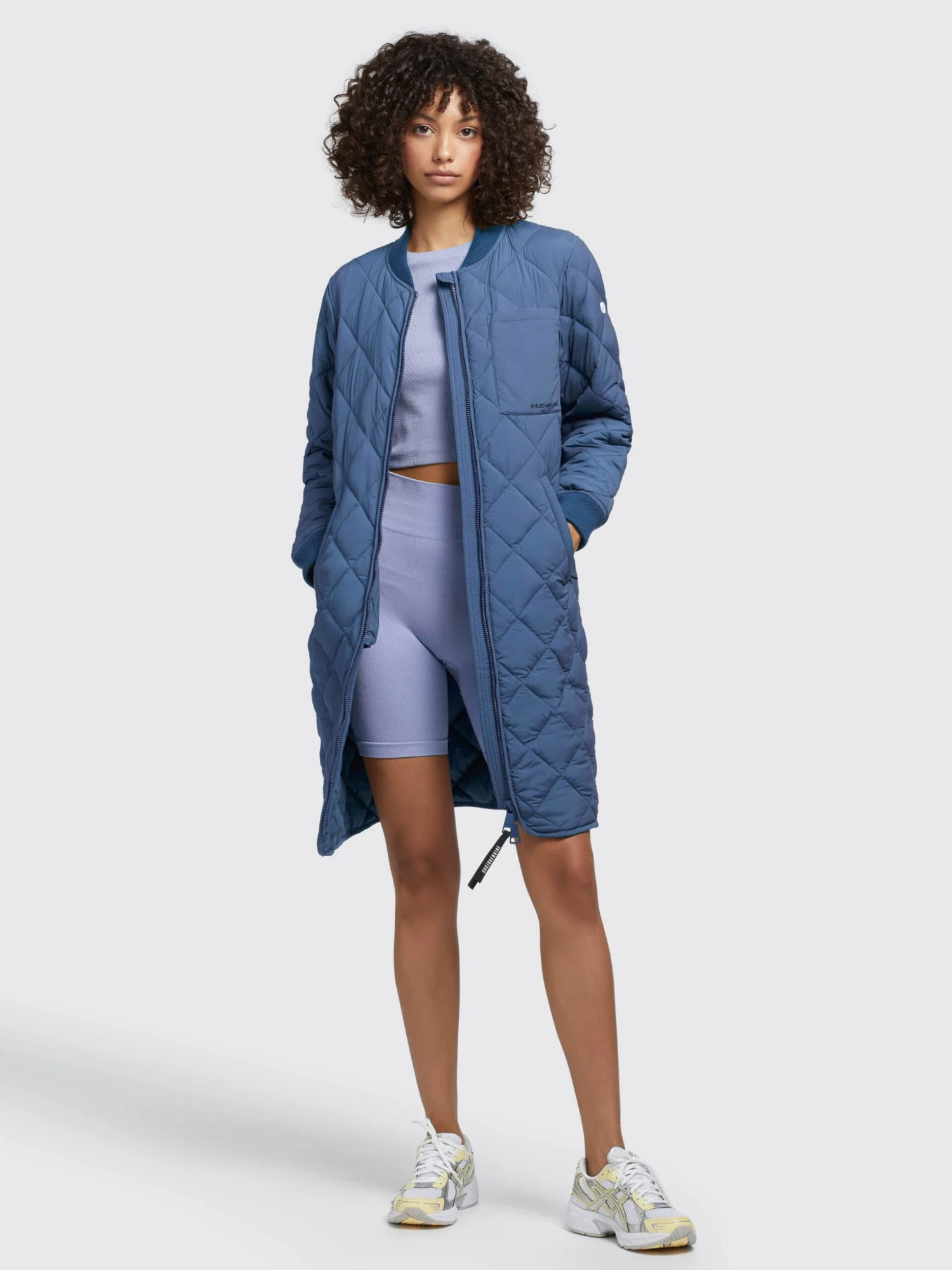 Khujo Mantel MARY In Blau – Bild 6