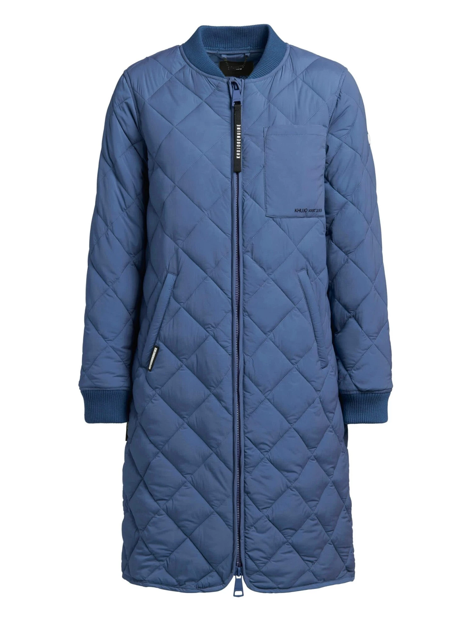 Khujo Mantel MARY In Blau