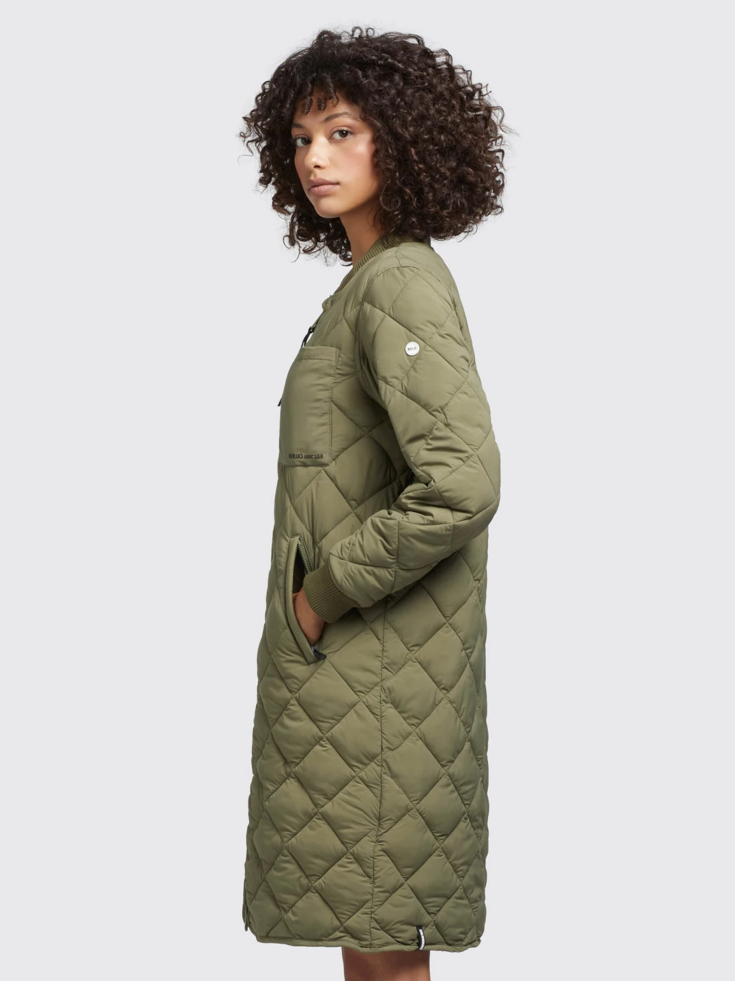 Khujo Mantel MARY In Olivgrün – Bild 3