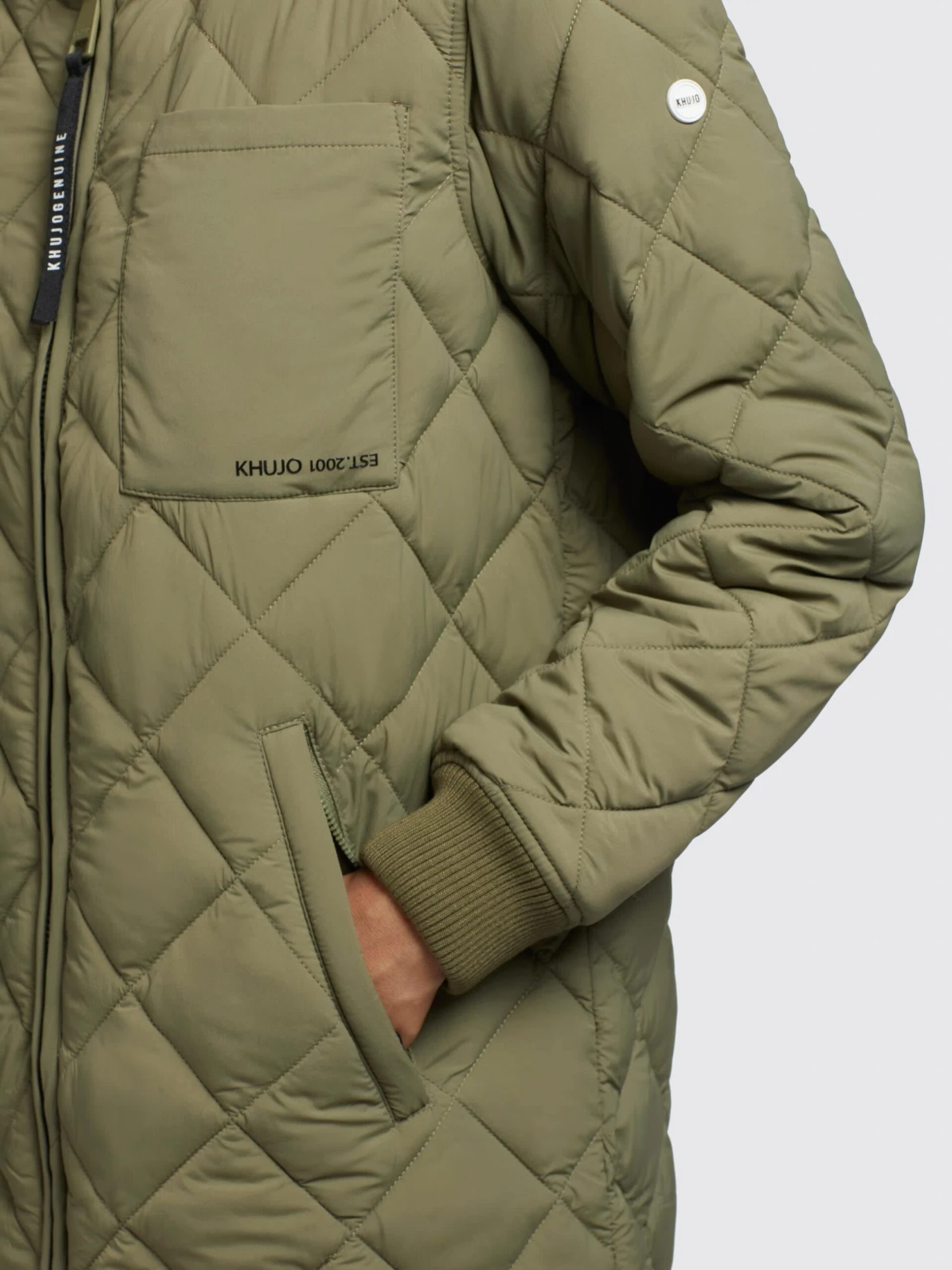 Khujo Mantel MARY In Olivgrün – Bild 7