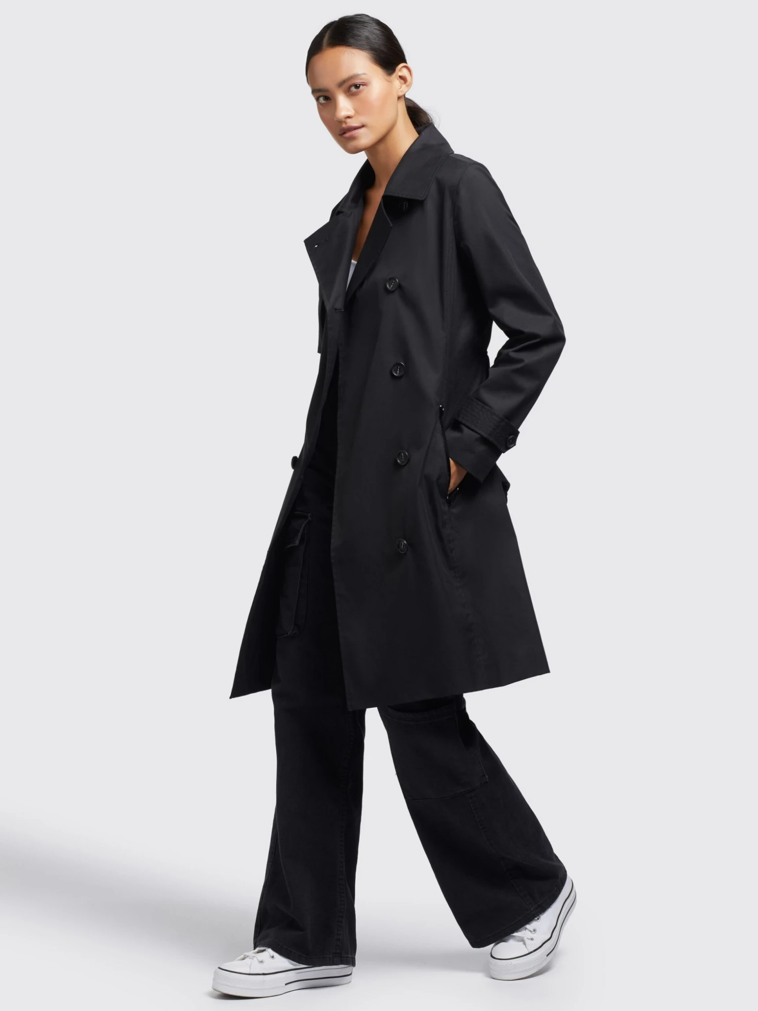 Khujo Mantel SARINA In Schwarz – Bild 2