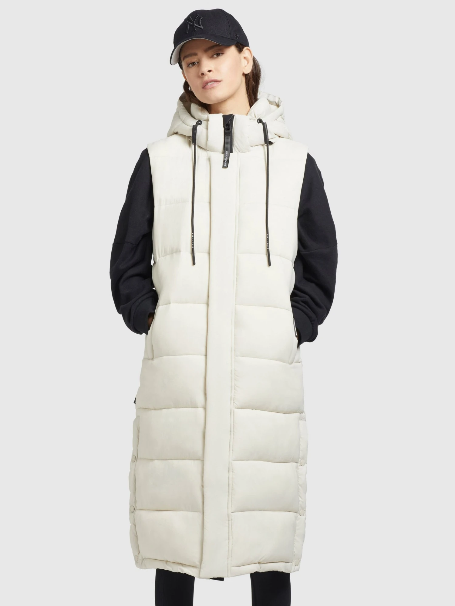 Khujo Weste TOURIN MATT In Cremeweiß – Bild 4