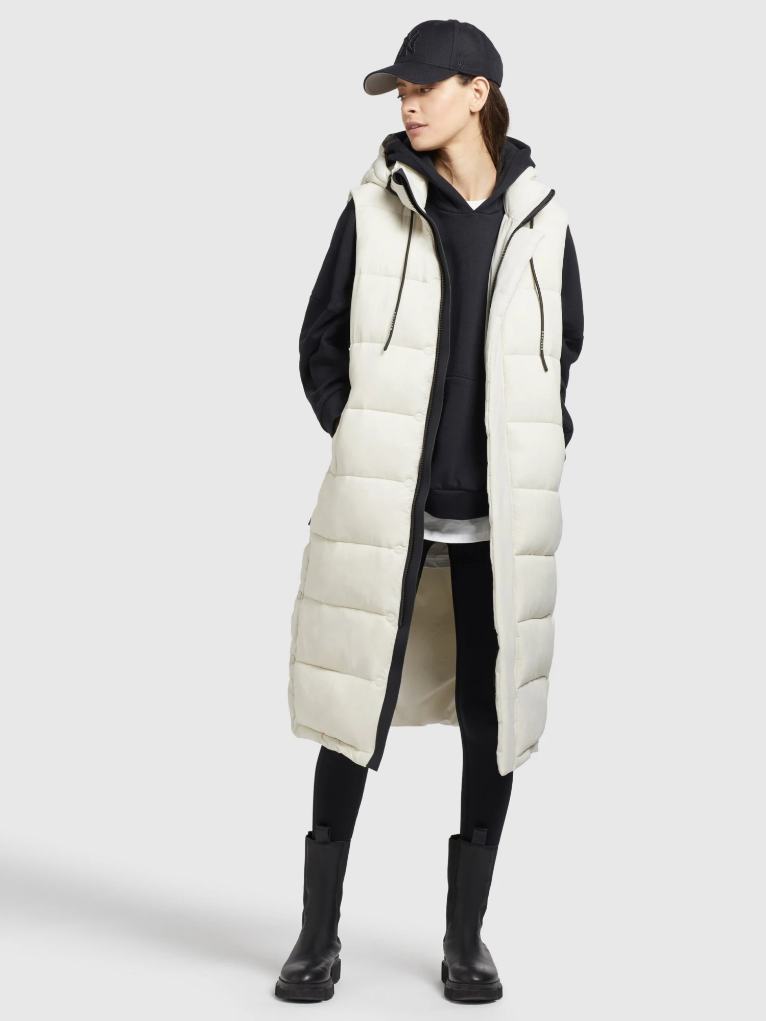 Khujo Weste TOURIN MATT In Cremeweiß – Bild 6