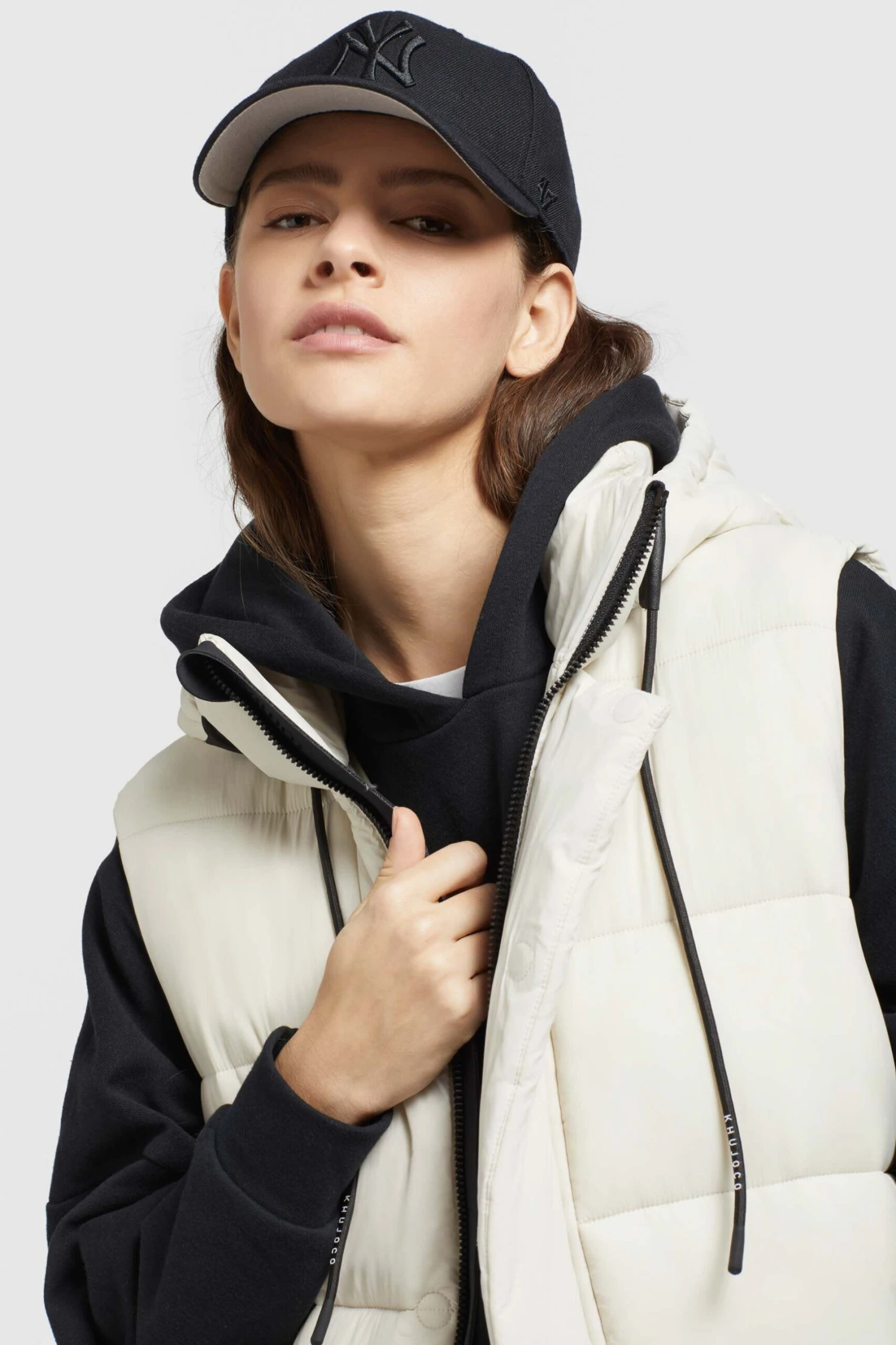 Khujo Weste TOURIN MATT In Cremeweiß – Bild 7