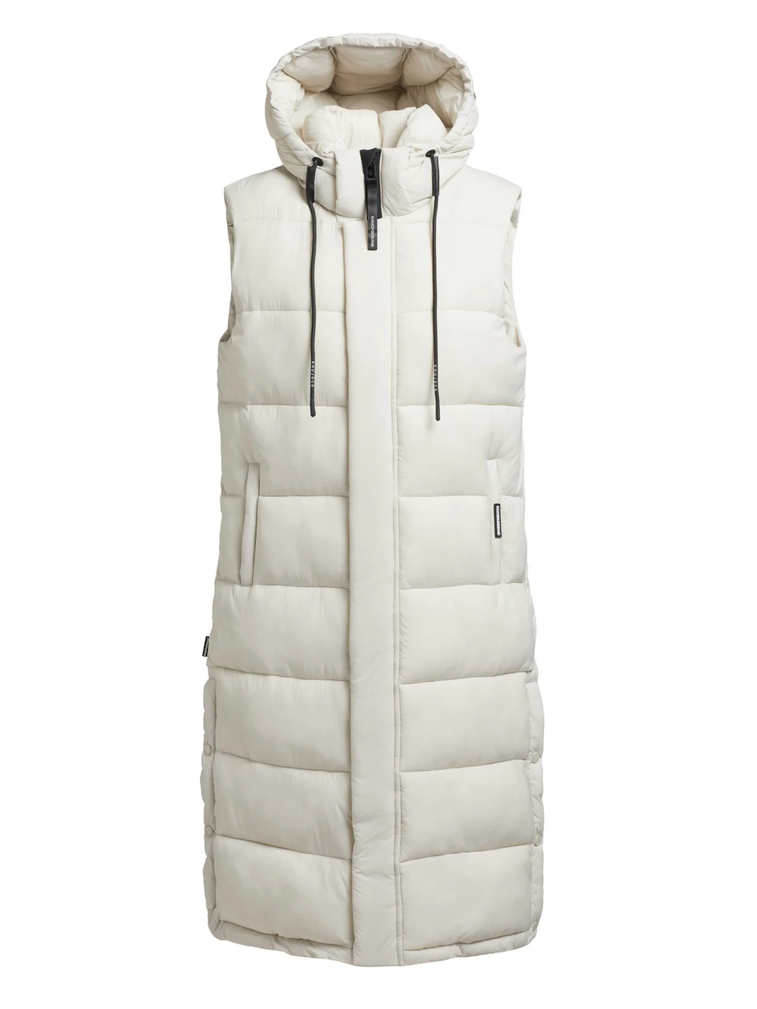 Khujo Weste TOURIN MATT In Cremeweiß