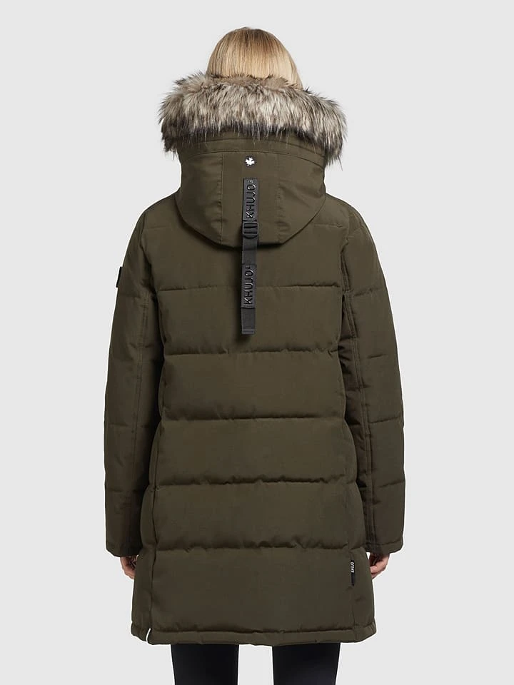 Khujo Wintermantel "Cloren" In Khaki – Bild 2