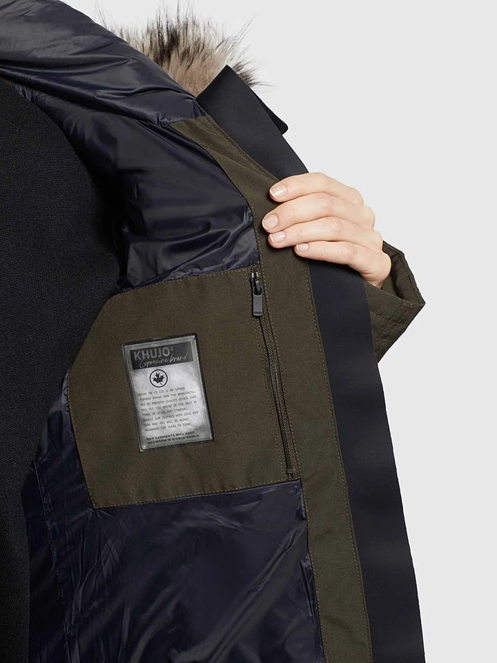 Khujo Wintermantel "Cloren" In Khaki – Bild 7