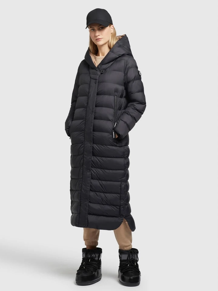 Khujo Wintermantel "Diwana2 Soft" In Schwarz – Bild 2