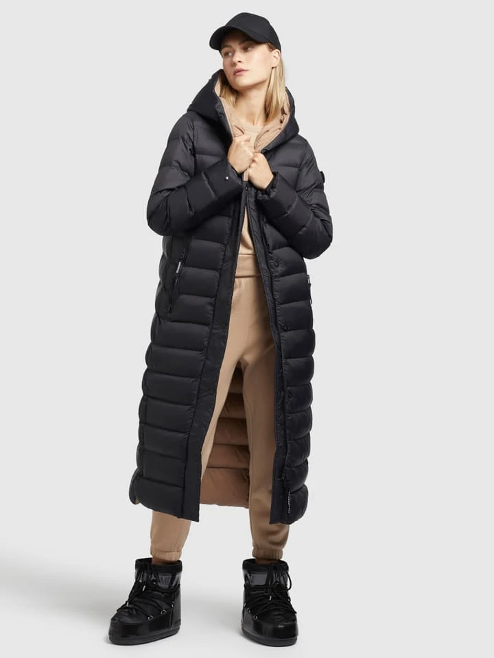 Khujo Wintermantel "Diwana2 Soft" In Schwarz – Bild 3