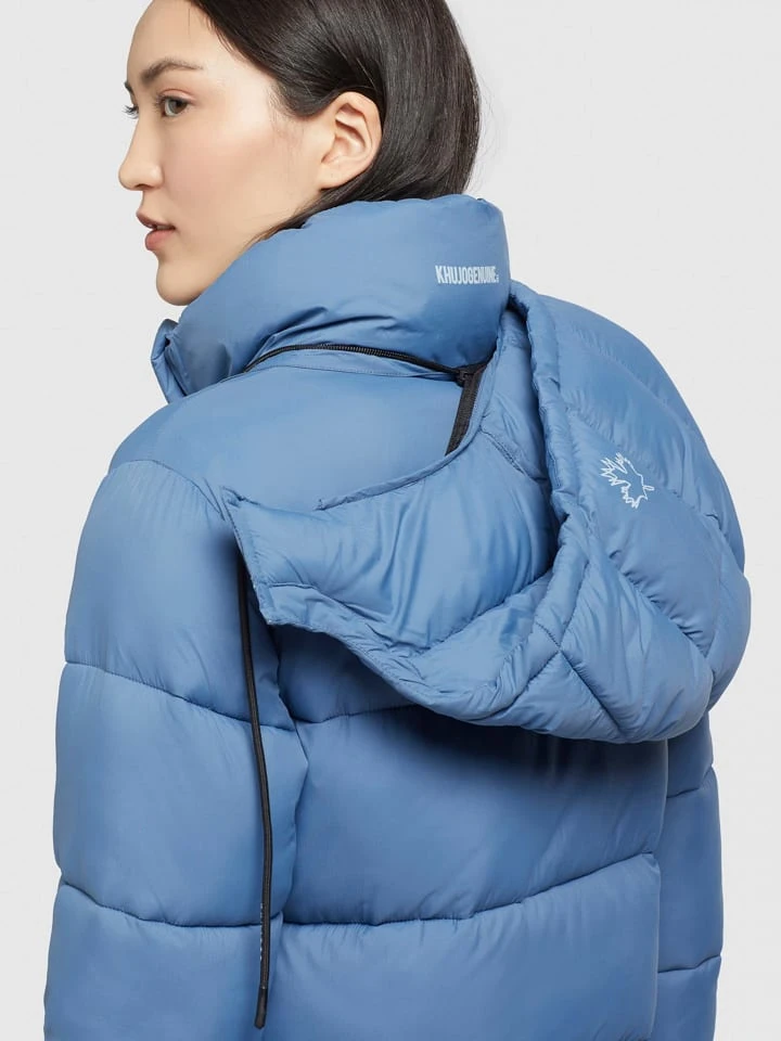 Khujo Wintermantel "Julina Matt" In Blau – Bild 6