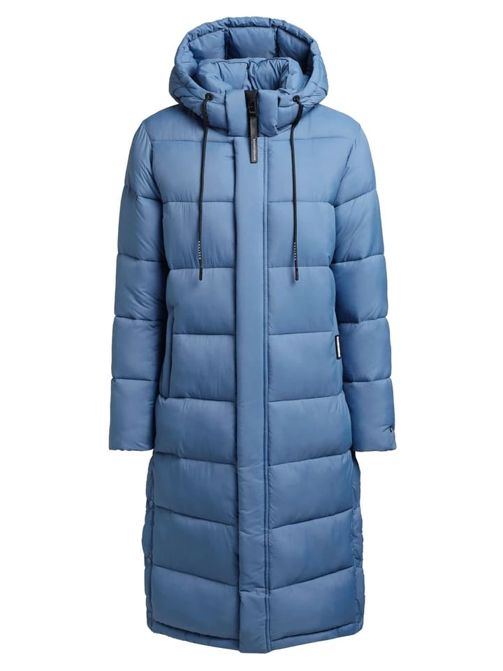 Khujo Wintermantel "Julina Matt" In Blau – Bild 8