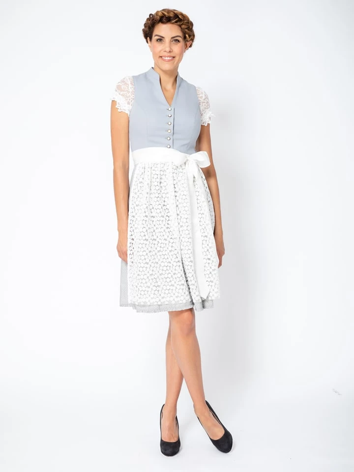 Dirndl "Xara" In Grau
