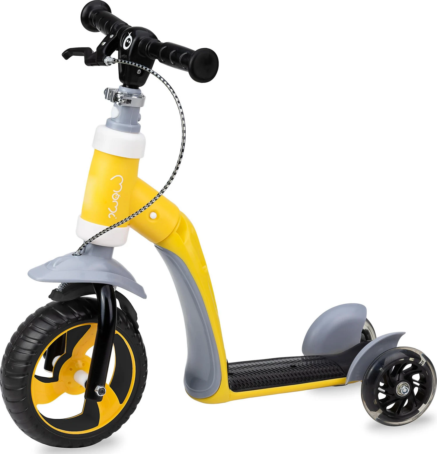 ELIOS 2 In 1 Laufrad Und Scooter, Gelb – Bild 6