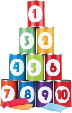 Dosenwurfspiel, 13-tlg.