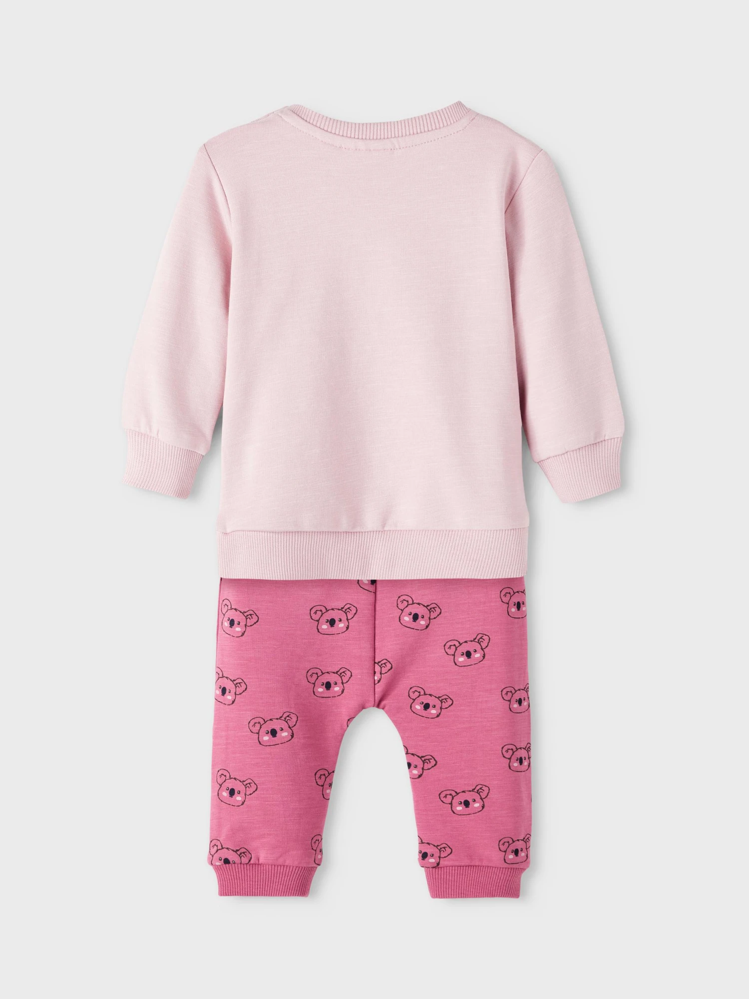 NAME IT 2-teiliges Set Sweatshirt & Hose In Burnished Lilac – Bild 3