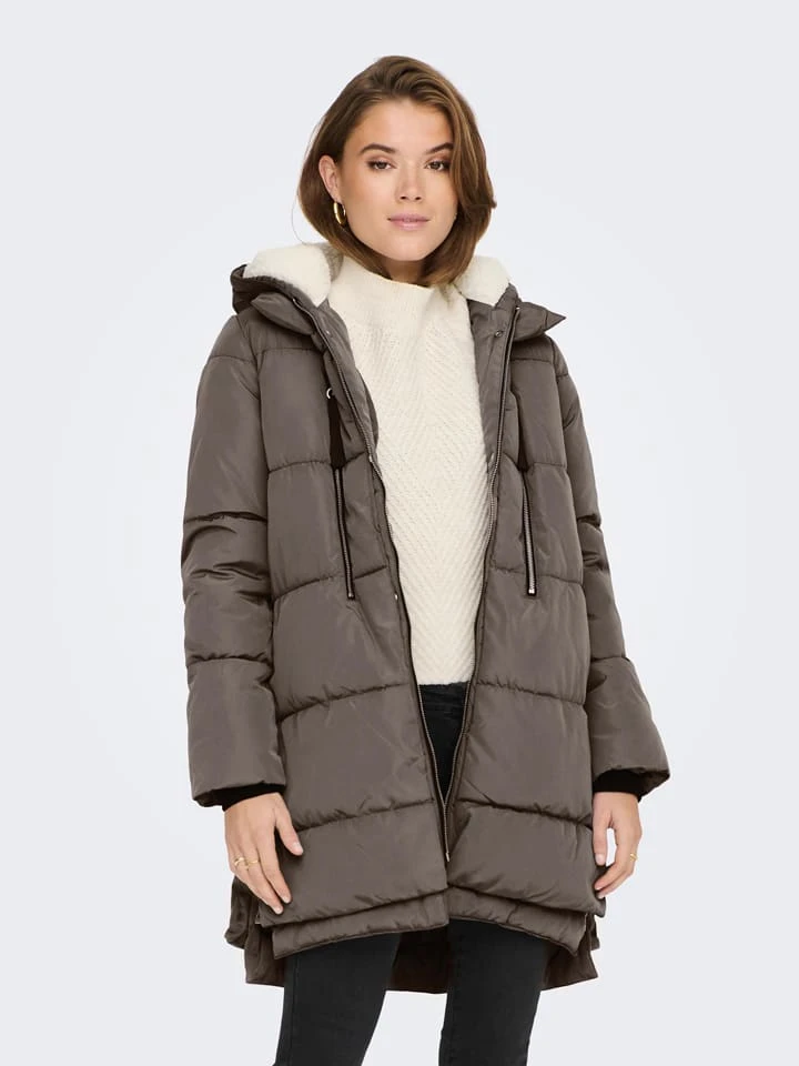 ONLY Wintermantel "Nora" In Grau – Bild 4