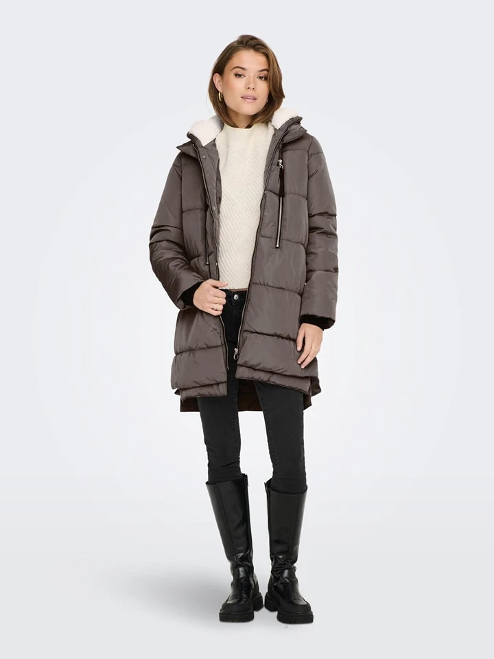 ONLY Wintermantel "Nora" In Grau – Bild 5