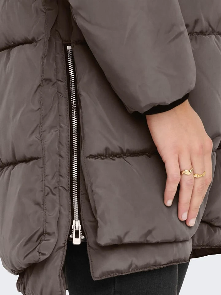 ONLY Wintermantel "Nora" In Grau – Bild 6