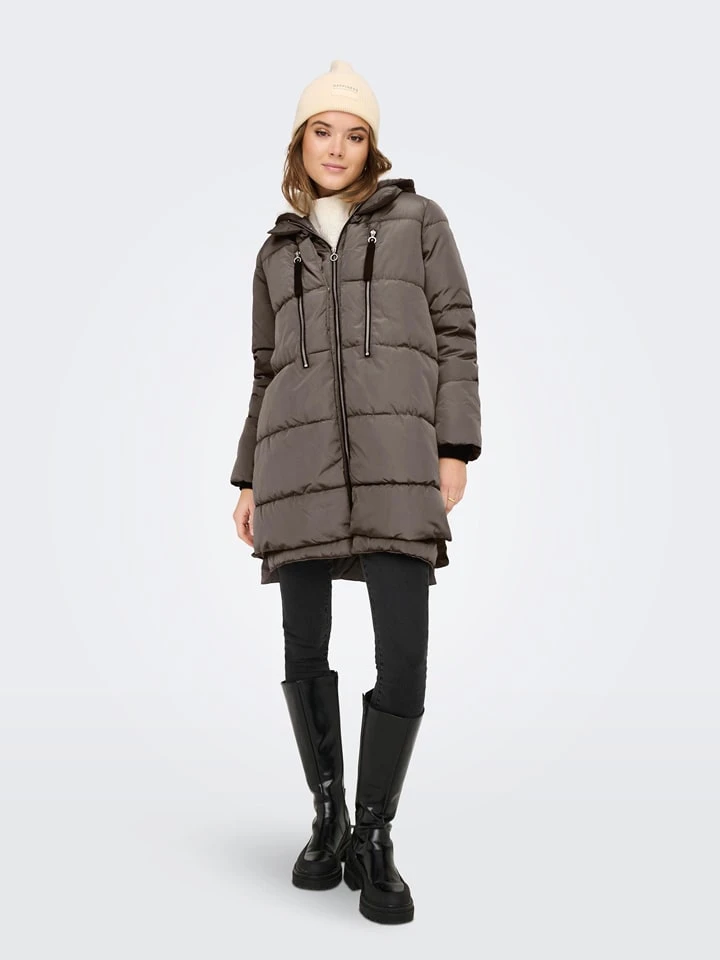 ONLY Wintermantel "Nora" In Grau – Bild 7