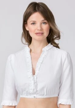 Bluse "Adriette" In Weiss