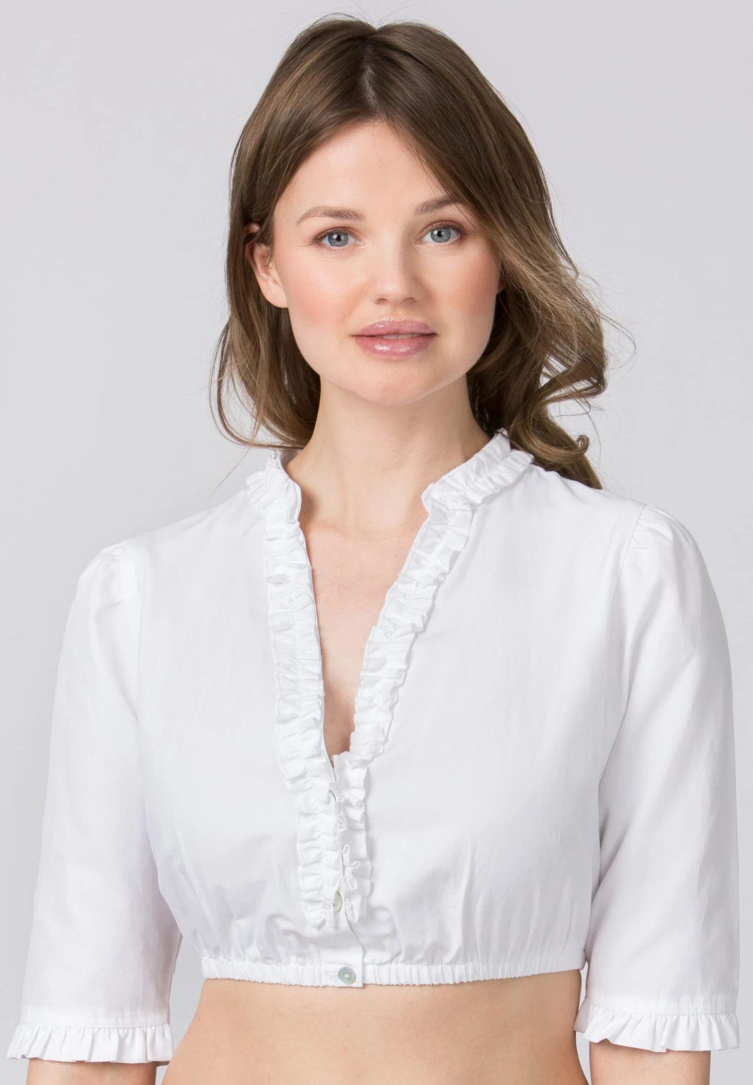 Bluse "Adriette" In Weiss