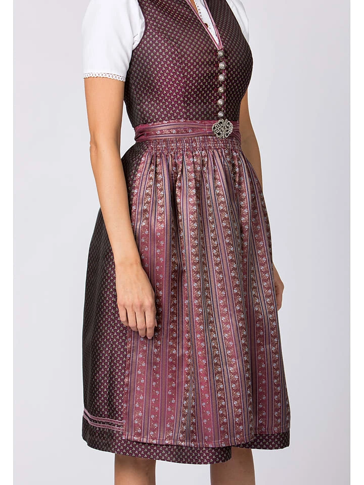 Dirndl "Maelys" In Bordeaux – Bild 4