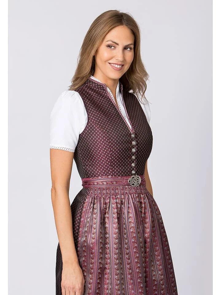 Dirndl "Maelys" In Bordeaux – Bild 5
