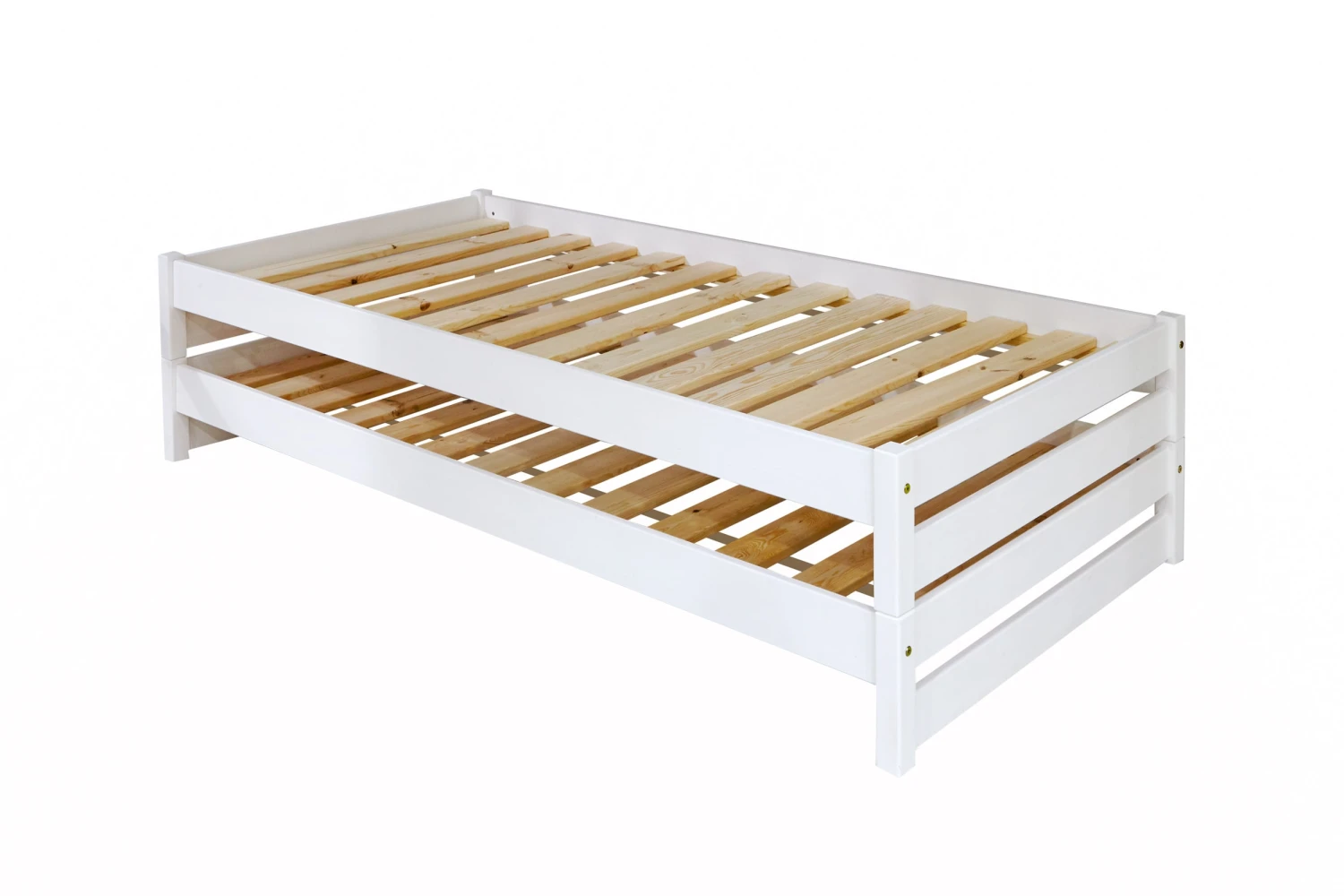 Stapelliege Stapelbett Gästebett In Weiß