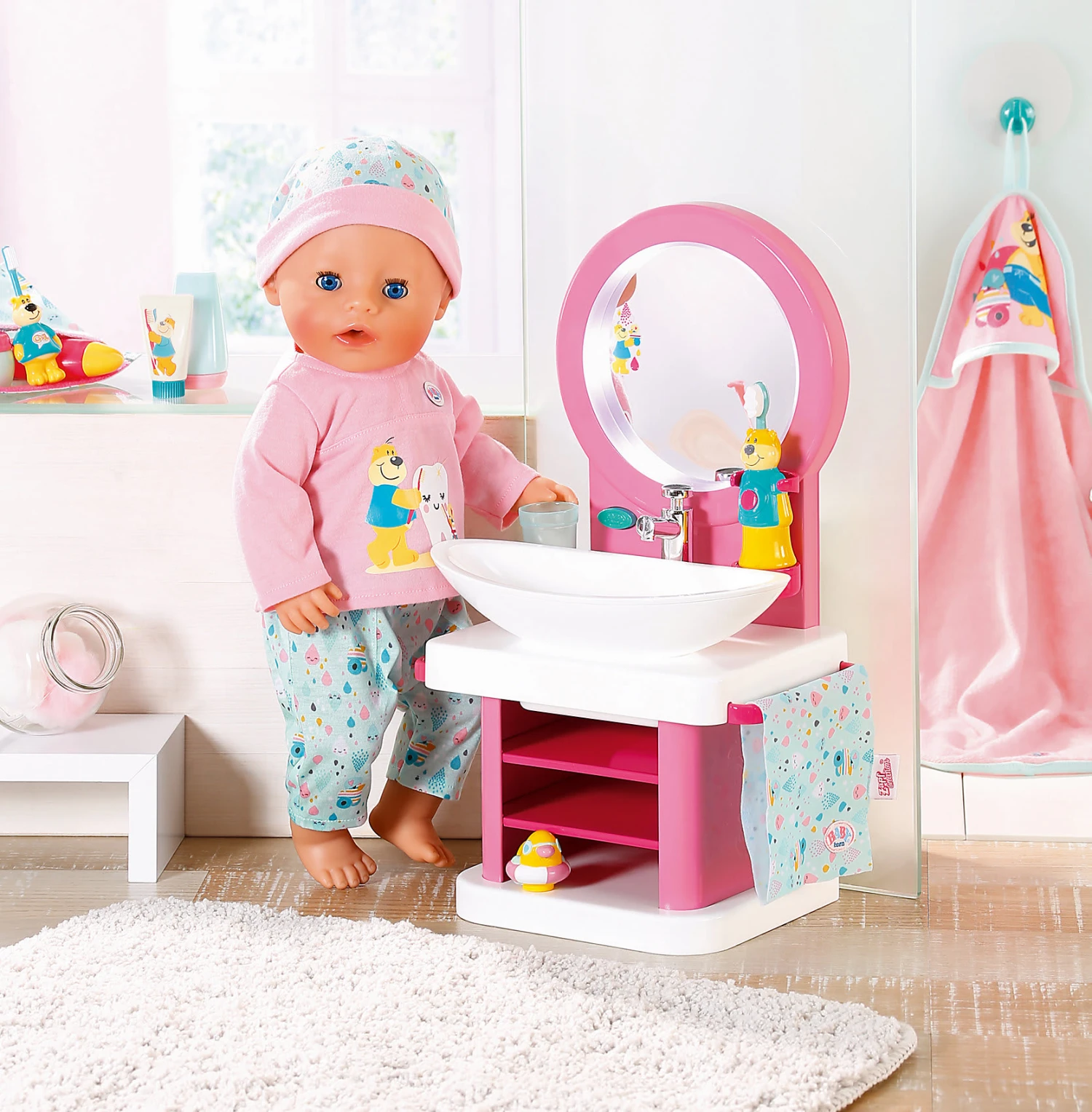 BABY Born® Bad Zahnpflege-Set Mit Waschtisch – Bild 4