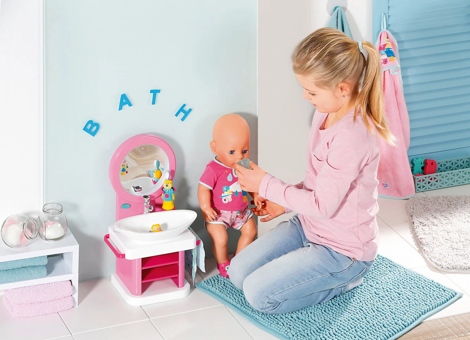 BABY Born® Bad Zahnpflege-Set Mit Waschtisch – Bild 7