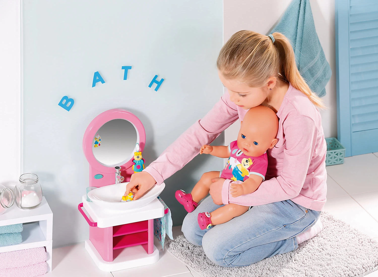 BABY Born® Bad Zahnpflege-Set Mit Waschtisch – Bild 8